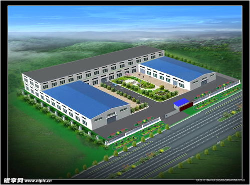 廠房鳥瞰圖設(shè)計圖 3d作品 3d設(shè)計